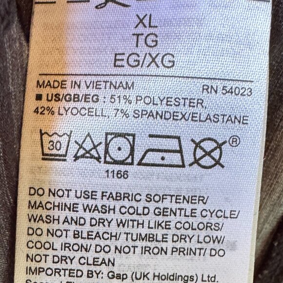 NEW GAP FIT Black/White/Blue Stripe Long Sleeve Stretch Hoodies Women's X-Large - Picture 10 of 16